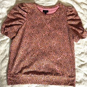 Who what wear cheetah top